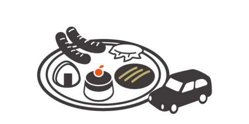 お子様メニューのイラスト